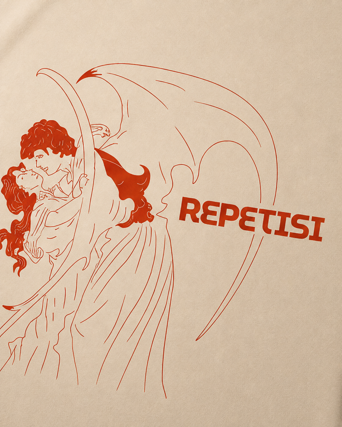 Merch Repetisi — Cream